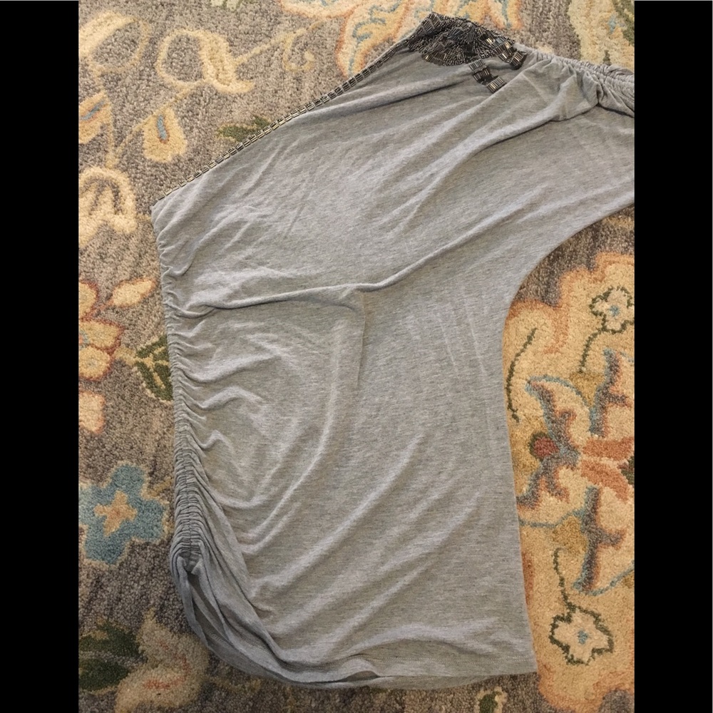 Bebe One-Sleeve Blouse